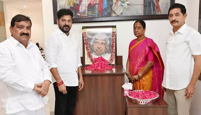 Revanth Reddy: అబ్దుల్ కలాం జయంతి సందర్భంగా సీఎం ఘన నివాళులు