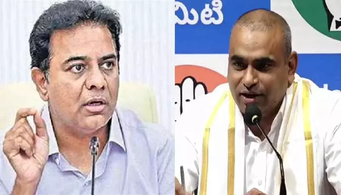 Chamala: మద్యానికి మీరే బ్రాండ్ అంబాసిడర్‌లు.. కేటీఆర్‌కు ఎంపీ చామల కౌంటర్