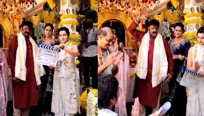 Balakrishna :  జరిగేది అఖండ తాండవం అంటూ సినిమాలోని డైలాగ్ చెప్పిన బాలయ్య