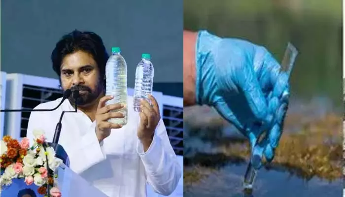 AP News:డిప్యూటీ సీఎం పవన్ ఆదేశాలతో 44 గ్రామాల్లో నీటి శాంపిల్స్ సేకరణ