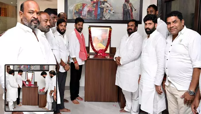 Revanth Reddy : కొమురం భీమ్‌, వాల్మీకి సీఎం రేవంత్ రెడ్డి నివాళులు