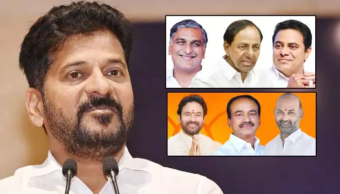 KCR, KTR, హరీష్, ఈటల, కిషన్ రెడ్డికి సీఎం రేవంత్ విజ్ఞప్తి