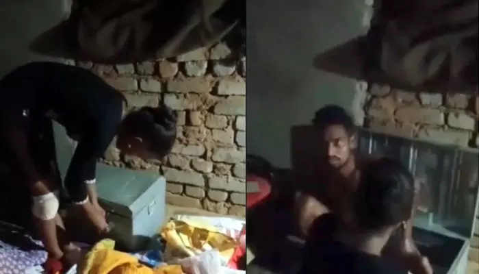 Viral Video: అలా ఎలా సాధ్యమైంది..? ప్రియుడ్ని ట్రంకు పెట్టేలో దాచిపెట్టిన యువతి