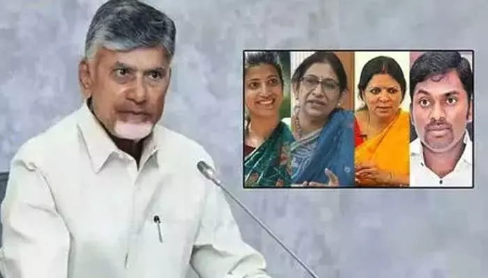 AP News:సీఎం చంద్రబాబుతో నలుగురు ఐఏఎస్‌ల కీలక భేటీ