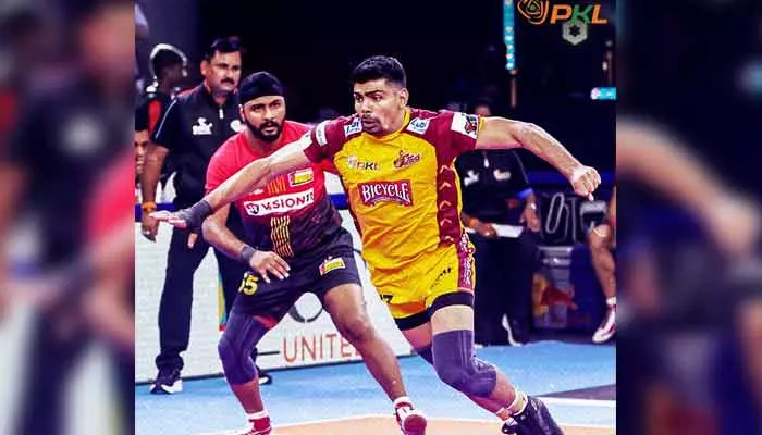 Pro Kabaddi League -11.. మొదటి మ్యాచులోనే తెలుగు టైటన్ ఘన విజయం