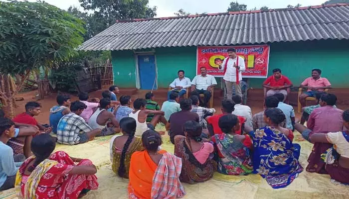 AP News:ఆదివాసీ పిల్లల చదువు ప్రశ్నార్థకం:సీపీఐ జిల్లా కార్యదర్శి