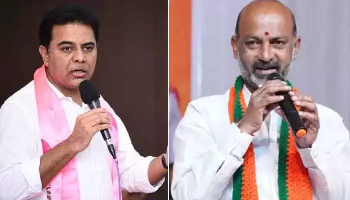 బండి దెబ్బకు బోర్లాపడ్డ బీఆర్ఎస్