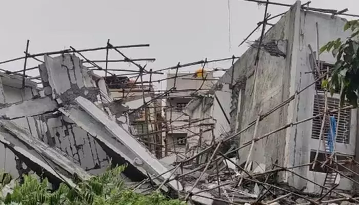 Building collapse: బెంగళూరులో కుప్పకూలిన భవనం.. ఒకరు మృతి