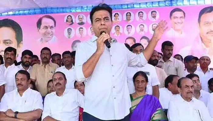 KTR: నాచారంలో సీవరేజ్ ట్రీట్మెంట్ ప్లాంట్‌ను పరిశీలించిన కేటీఆర్