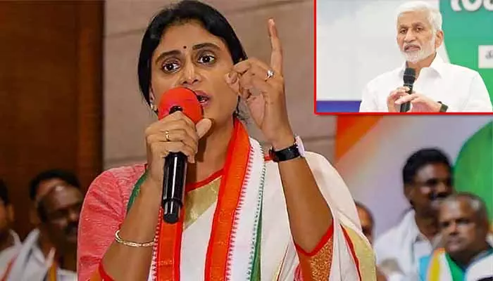 Ys Sharmila: మీ బిడ్డలపై ప్రమాణం చేస్తారా?: విజయసాయిరెడ్డికి సవాల్