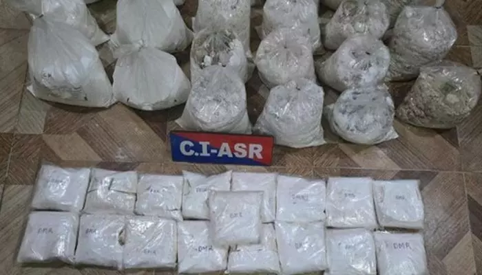 Drug racket: భారీ డ్రగ్స్ రాకెట్ చేధించిన పంజాబ్ పోలీసులు.. 105 కిలోల హెరాయిన్‌ను స్వాధీనం