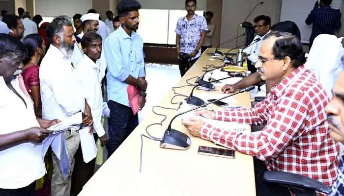 Collectorate : ప్రజావాణికి 65 ఫిర్యాదులు