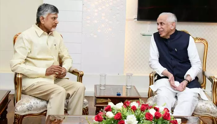 Cm Chandrababu: గవర్నర్‌తో సీఎం కీలక భేటీ.. ఉచిత గ్యాస్ పథకం అమలుపై చర్చ