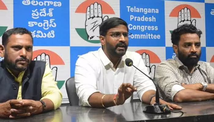 కౌశిక్ రెడ్డి ఓ ‘ఆంబోతు’: ఎమ్మెల్సీ బల్మూరి వెంకట్