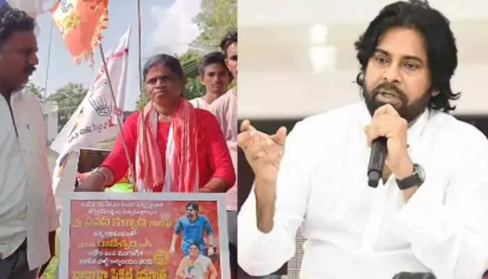 Jana Sena: ఆ వీర మహిళను పూలమాలతో ఆహ్వానించండి.. పవన్ కళ్యాణ్ ఆదేశాలు