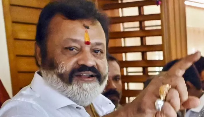 Suresh gopi: అంబులెన్స్ దుర్వినియోగం.. కేంద్ర మంత్రి సురేశ్ గోపిపై కేసు