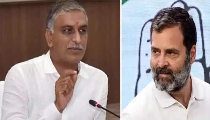 Harish Rao : అశోక్ నగర్ ను శోక నగర్ గా చేసిన కాంగ్రెస్ సర్కార్ : హరీశ్ రావు