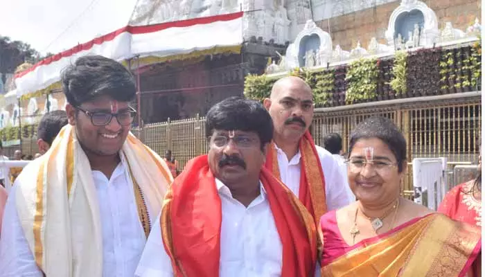 Tirumala:శ్రీవారిని దర్శించుకున్న పలువురు రాజకీయ ప్రముఖులు