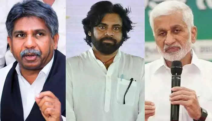 మందకృష్ణ వర్సెస్ పవన్ ఫ్యాన్స్: విజయసాయిరెడ్డి సంచలన ట్వీట్