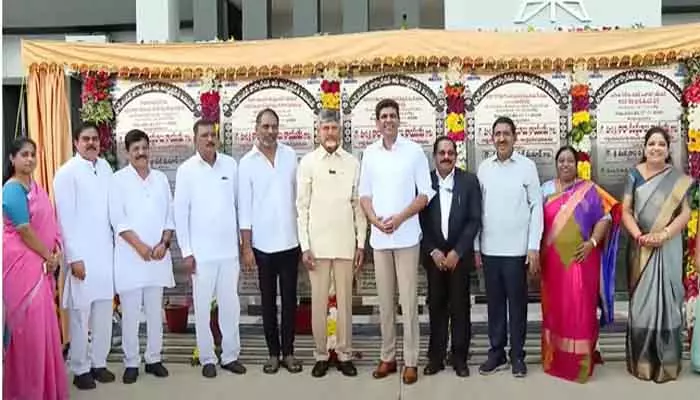 CM Chandrababu : రాష్ట్రంలో రూ.6 వేల కోట్లకు పైగా, విద్యుత్ పనులకు శ్రీకారం : ఏపీ సీఎం చంద్రబాబు