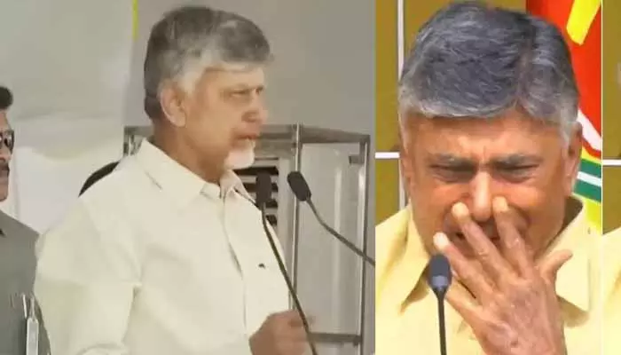 CM Chandrababu: నా భార్య గురించి మాట్లాడితే కన్నీరు పెట్టుకున్నా.. సీఎం చంద్రబాబు ఎమోషనల్ కామెంట్స్