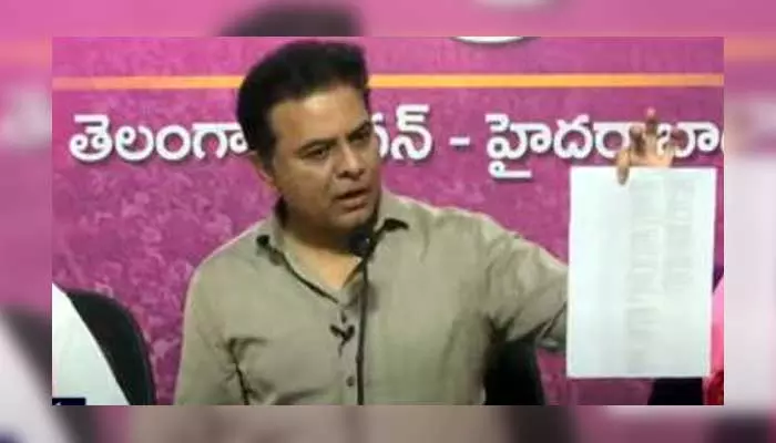 KTR : ఫార్ములా-1 రేసింగ్ లో అవకతవకల వ్యవహారంపై కేటీఆర్ వివరణ