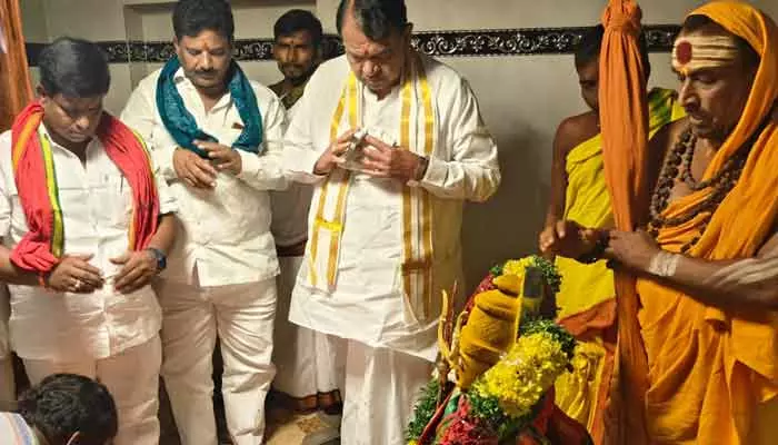 పెద్దమ్మ తల్లి  విగ్రహ ప్రతిష్ఠాపన