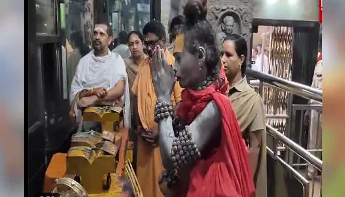 Aghori : శ్రీశైలం పుణ్యక్షేత్రంలో ప్రత్యక్షమైన అఘోరి