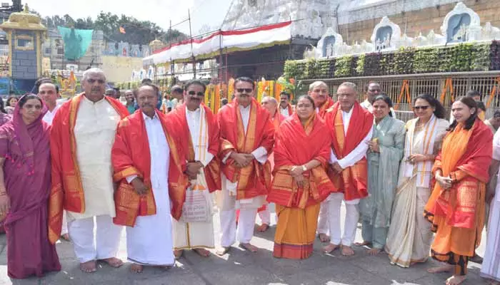 Tirumala:శ్రీవారిని దర్శించుకున్న పలువురు ప్రముఖులు