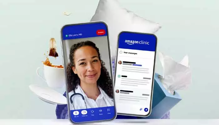 Amazon Clinic Service: వైద్యసేవలను అందుబాటులోకి తీసుకువచ్చిన అమెజాన్.. అపాయింట్‌మెంట్‌ యాప్‌ ద్వారానే..!