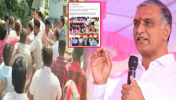 Harish Rao: పార్టీ నడుపుతున్నారా? రౌడీ ముఠానా.. హరీశ్ రావుకు టీ కాంగ్రెస్ కౌంటర్