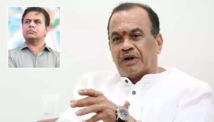 Minister Komatireddy: కేటీఆర్‌ను ఢిల్లీలో ఎవరూ పట్టించుకోరు.. మంత్రి కోమటి‌రెడ్డి హాట్ సెటైర్లు