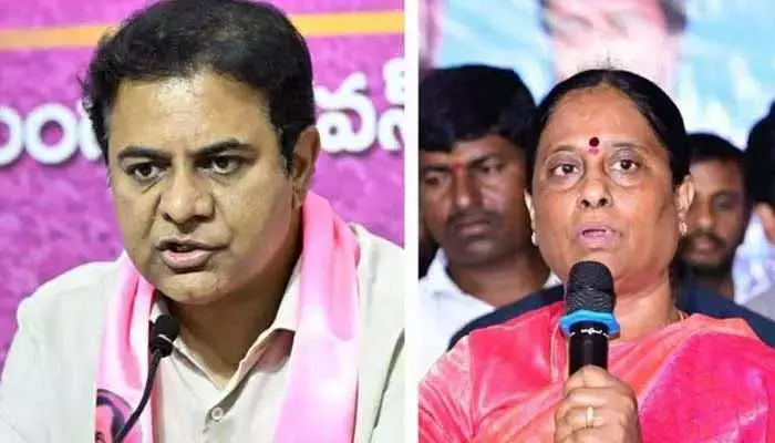 KTR:కొండా సురేఖపై పరువు నష్టం కేసు.. వాంగ్మూలమిచ్చిన సత్యవతి రాథోడ్