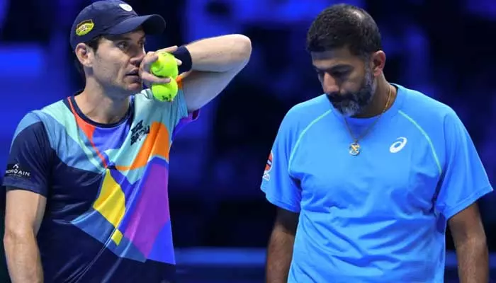 ATP Finals : బోపన్న జోడీకి వరుసగా రెండో ఓటమి..