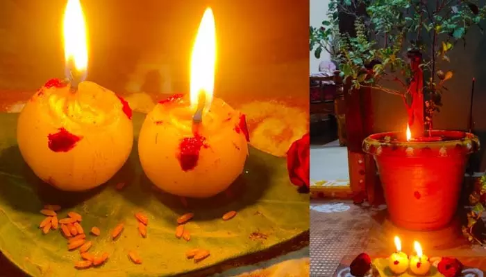 Karthika masam : కార్తీక మాసంలో ఉసిరి దీపం ఎందుకు వెలిగిస్తారో తెలుసా?