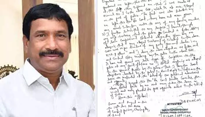 Patnam Narender Reddy: జైలు నుంచి పట్నం నరేందర్ రెడ్డి లేఖ.. రిమాండ్ రిపోర్టుపై సంచలన వ్యాఖ్యలు