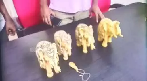 Elephant figurines : నాలుగు ఏనుగు బొమ్మల విలువ 1.75 కోట్లు..!