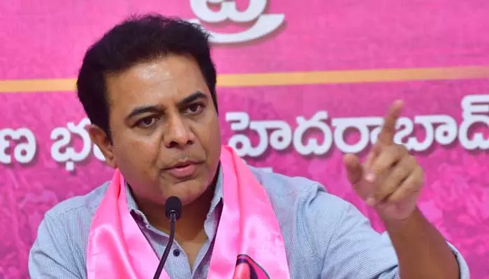 KTR: కేసీఆర్‌ను, బీఆర్ఎస్‌ను ఫినిష్ చేస్తాడట.. సీఎం రేవంత్‌పై కేటీఆర్ సెటైర్