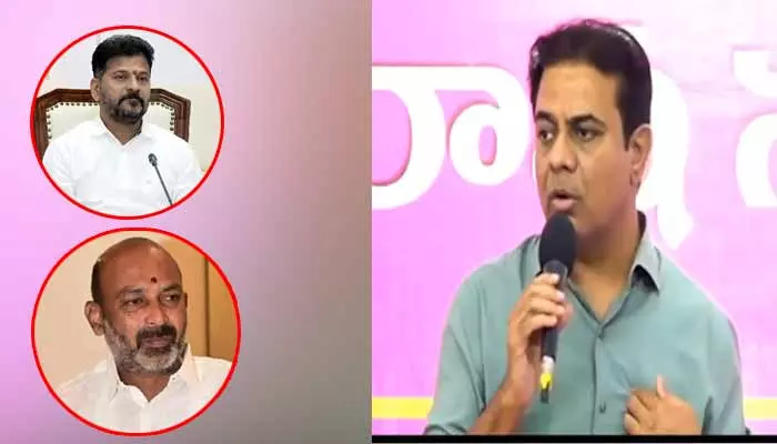 KTR: బండి సంజయ్ కేంద్ర సహాయ మంత్రా? రేవంత్ రెడ్డికి సహాయ మంత్రా?: కేటీఆర్