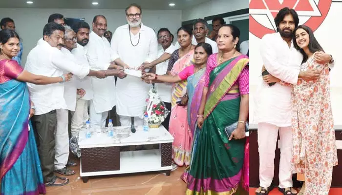 Janasena: మంచి మనసు చాటుకున్న నిహారిక .. 10 గ్రామాలకు ఆర్థిక సాయం