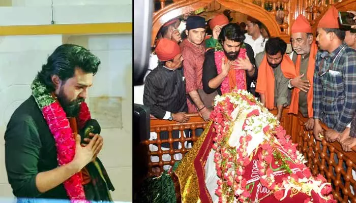 Ramcharan : అయ్యప్ప మాలలో రామ్ చరణ్ దర్గా సందర్శన పై వివాదం!