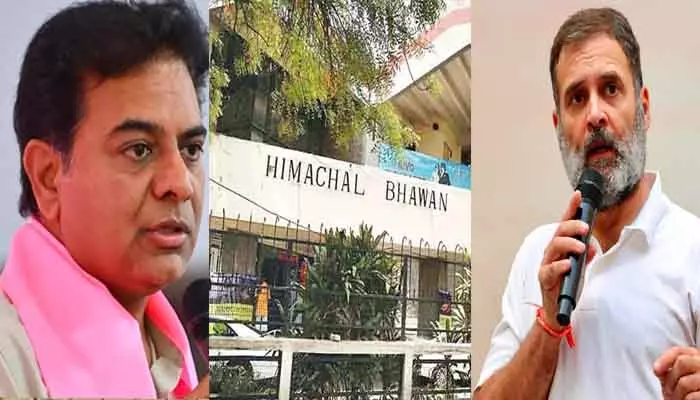 KTR : హిమాచల్‌ భవన్‌ జప్తుపై కేటీఆర్ సెటైర్లు