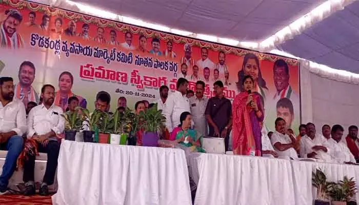 పేదలకే పెద్దపీట : ఎమ్మెల్యే యశస్వినీ రెడ్డి