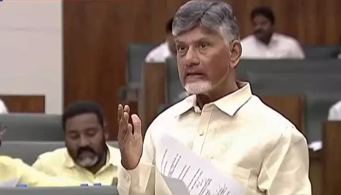 CM Chandrababu: భూములను ఆక్రమిస్తే ఇక బయట తిరగలేరు.. సీఎం చంద్రబాబు హెచ్చరిక