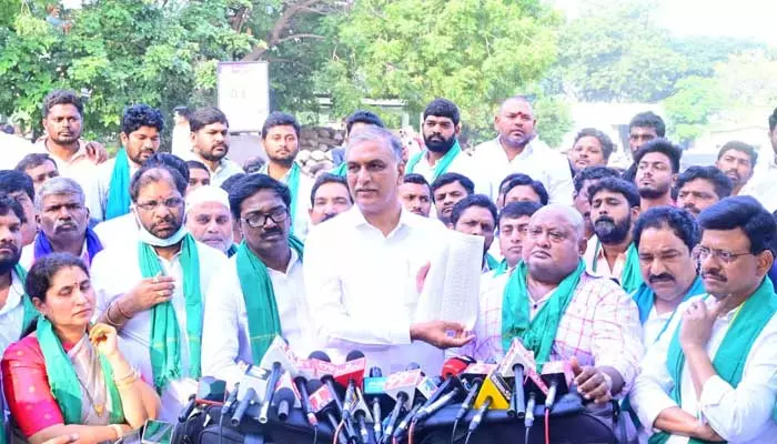 రైతును మరిచిన కాంగ్రెస్ పార్టీ : హరీష్ రావు