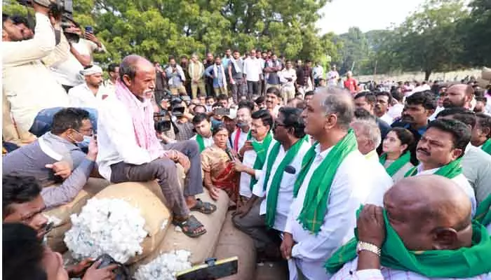 Harish Rao : కాంగ్రెస్ పాలనలో రైతుల పరిస్థితి దయనీయం : హరీశ్ రావు