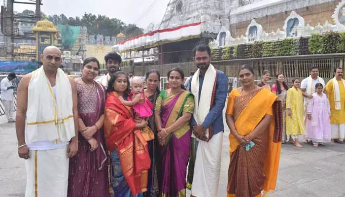 Tirumala:శ్రీవారి సన్నిధిలో పలువురు ప్రముఖులు