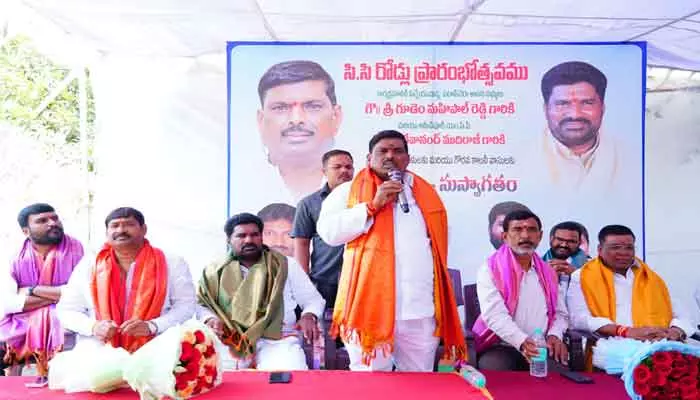 ప్రణాళికబద్ధంగా కాలనీల అభివృద్ధి : ఎమ్మెల్యే