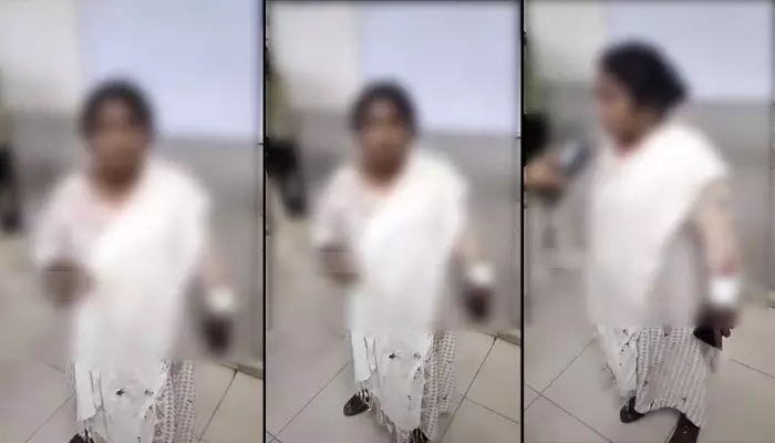 Drunken Woman : ‘అవును.. బరాబర్‌ నేను కోటర్‌ తాగిన’ ఉప్పల్‌ పోలీస్‌ స్టేషన్‌లో మహిళ హల్‌చల్‌