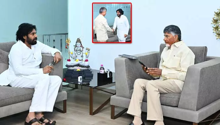 Undavalli: సీఎం చంద్రబాబుతో పవన్ కల్యాణ్ భేటీ... చర్చించిన కీలక అంశాలివే..!